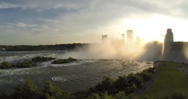 Video delle cascate del Niagara con DJI Phantom