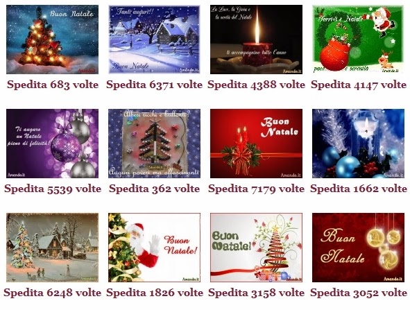 Cartoline e biglietti di Natale per fare gli auguri