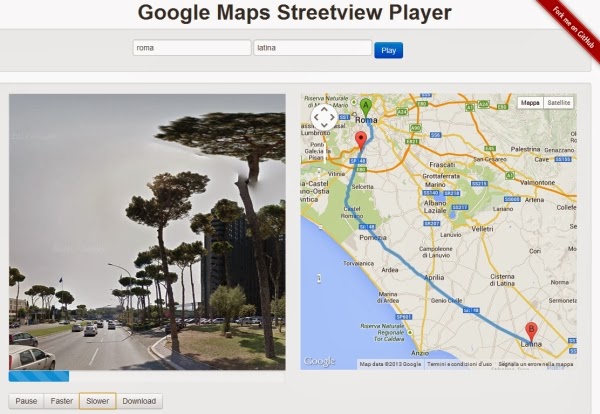Come simulare un viaggio con Google Maps Street View