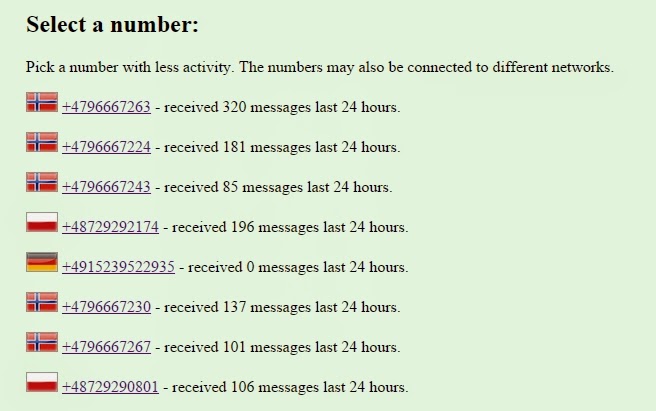 Come usare un numero telefonico temporaneo per ricevere SMS