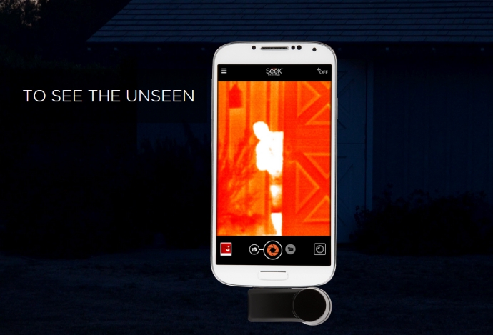 Visione termica su iPhone ed Android con Seek Thermal Camera