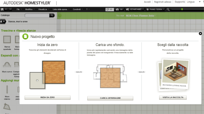 Progettare la casa online gratis, arredare lappartamento max89x Creare piantina casa online