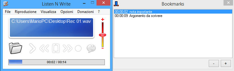 programma per scrivere audio