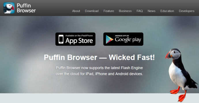 Browser Android, iOS per vedere contenuti in Flash