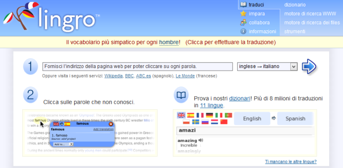 Come tradurre documenti PDF, Word e siti online