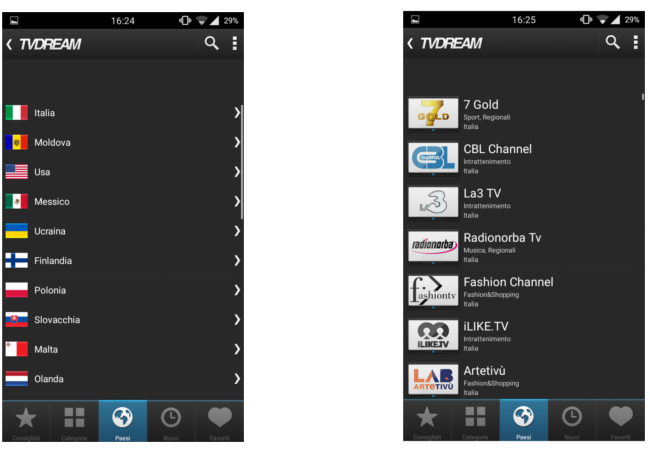 Come guardare la TV su Android