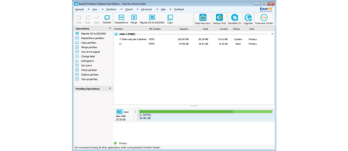 EaseUS Partition